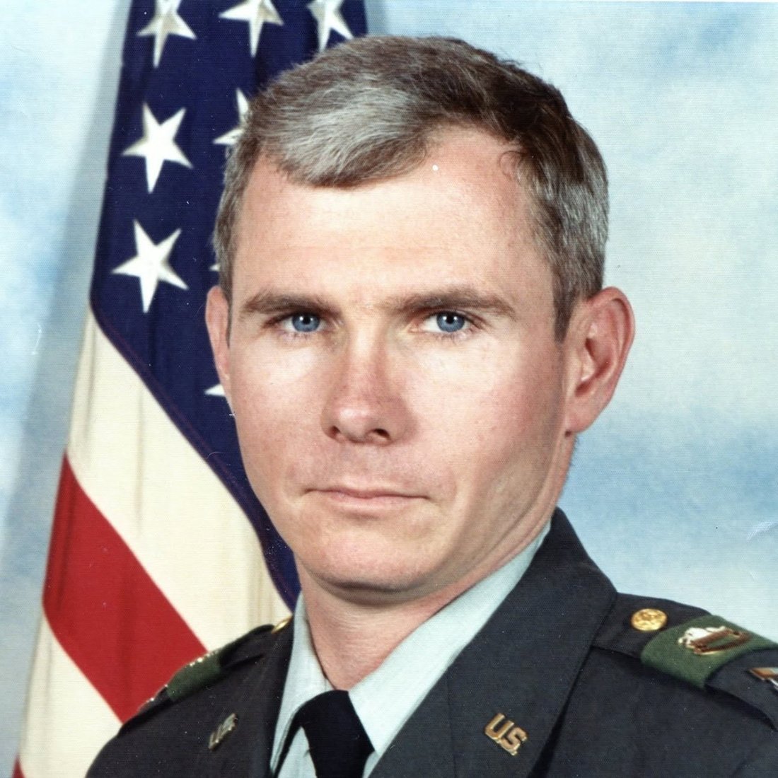 Mike McLaughlin in Army dress uniform